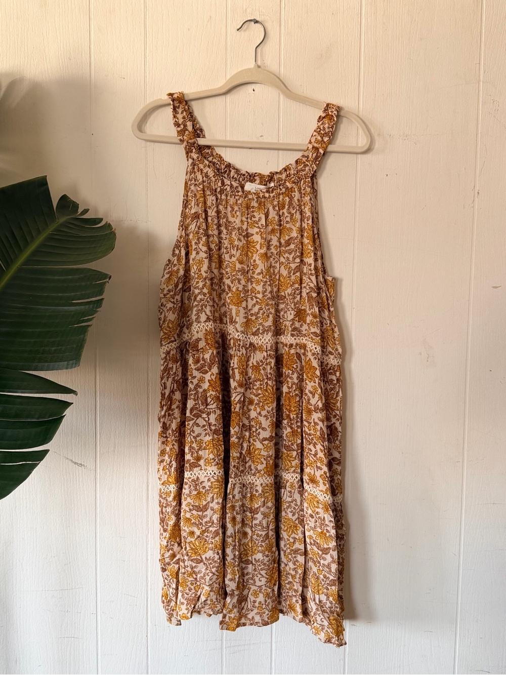Lucky Brand Floral Tiered Sun Dress